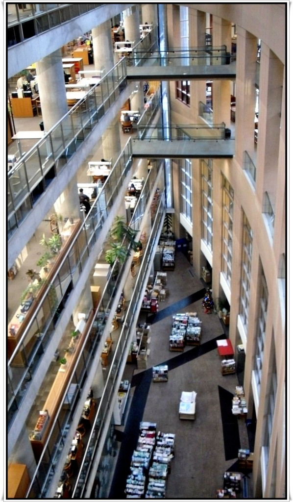 inside vancouver public library